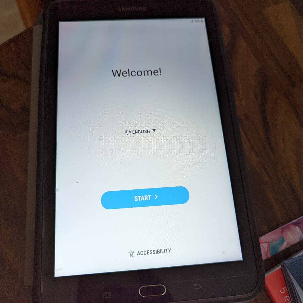Samsung 9-in tablet